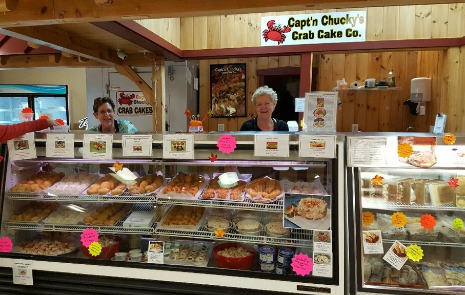 Captn Chuckys Crab Cake Co, Mullica Hill | 108 Swedesboro Rd, Mullica Hill, NJ 08062 | Phone: (856) 368-2722