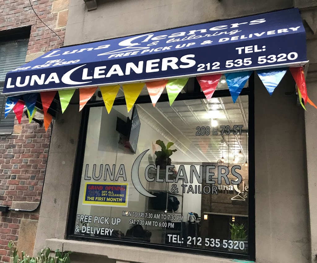 Luna Cleaners | 208 E 73rd St, New York, NY 10021 | Phone: (212) 535-5320