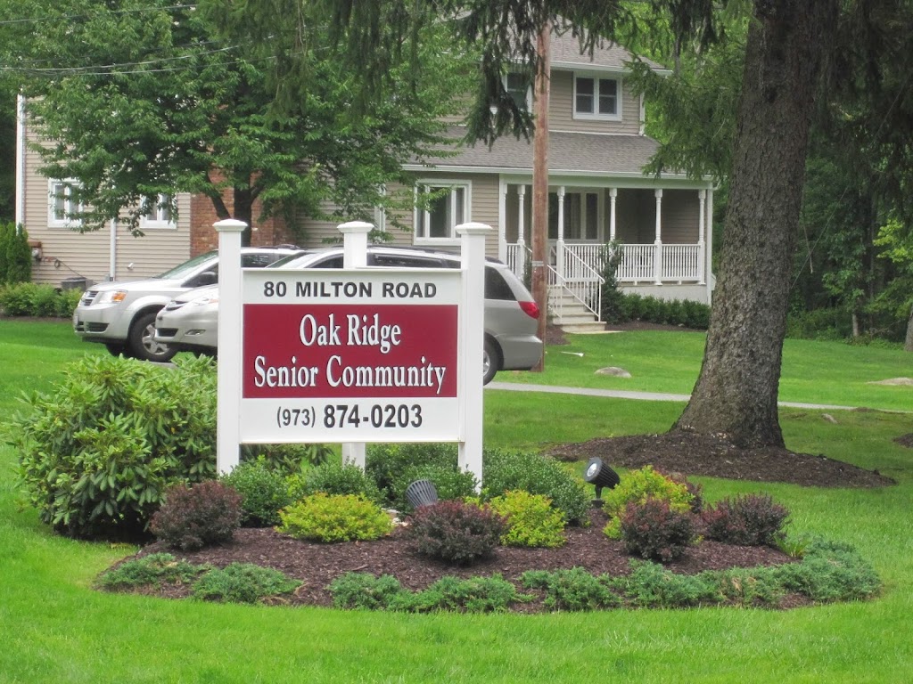 Oak Ridge Senior Community 55+ | 80 Milton Rd, Oak Ridge, NJ 07438 | Phone: (973) 874-0203