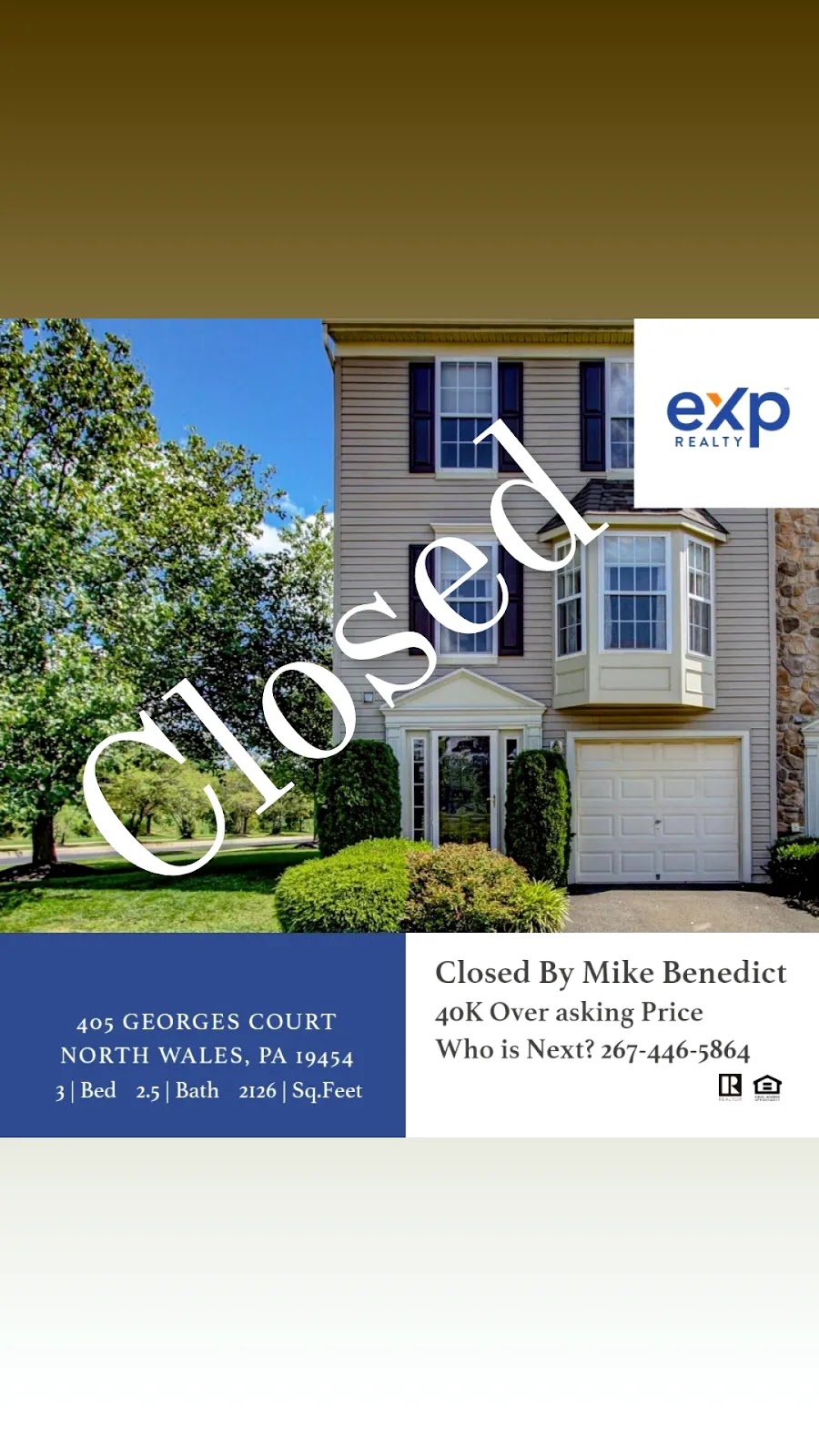Coldwell Banker Preferred - Michael Benedict | 401 Old Penllyn Pike, Blue Bell, PA 19422 | Phone: (267) 446-5864