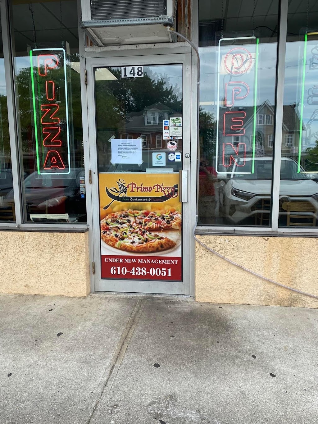 Primo Pizza & Subs | 148 W St Joseph St, Easton, PA 18042 | Phone: (610) 438-0051