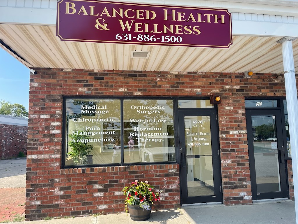 Balanced Health & Wellness | 6278 NY-25A Suite 4, Wading River, NY 11792 | Phone: (631) 886-1500