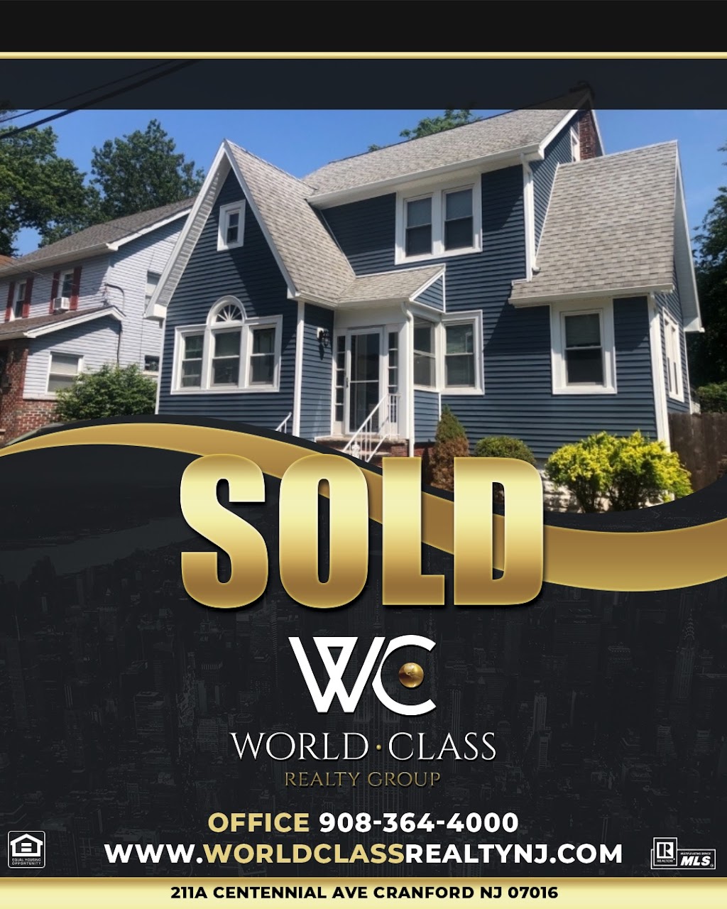 World Class Realty Group | 211 A Centennial Ave, Cranford, NJ 07016 | Phone: (908) 364-4000