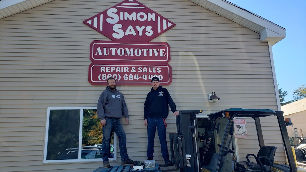 Simon says Automotive | 112 W Stafford Rd, Stafford, CT 06076 | Phone: (860) 684-4400
