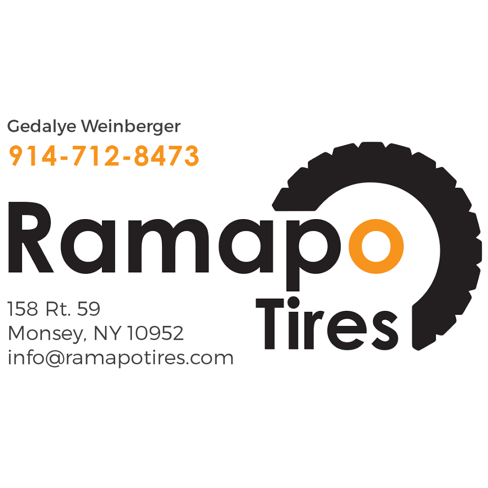 Ramapo Tires | 158 NY-59, Monsey, NY 10952 | Phone: (914) 712-8473