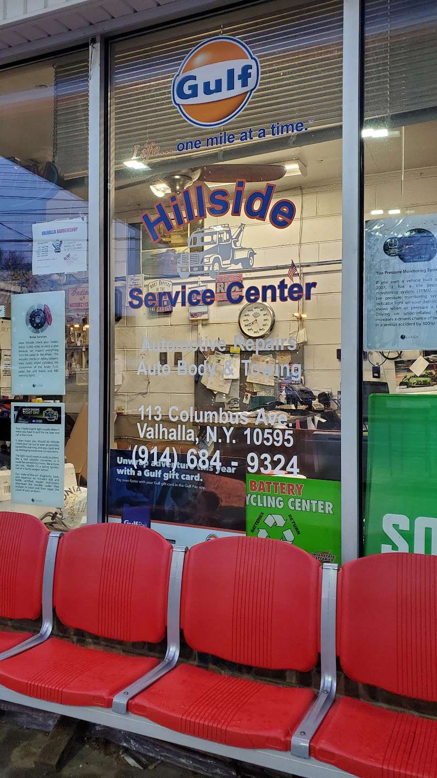 Hillside Service Center | 113 Columbus Ave, Valhalla, NY 10595 | Phone: (914) 684-9324