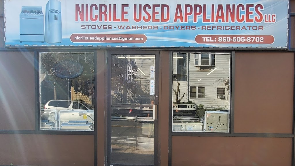 NICRILE USED APPLIANCES LLC | 257 Whiting St, New Britain, CT 06051 | Phone: (860) 505-8702