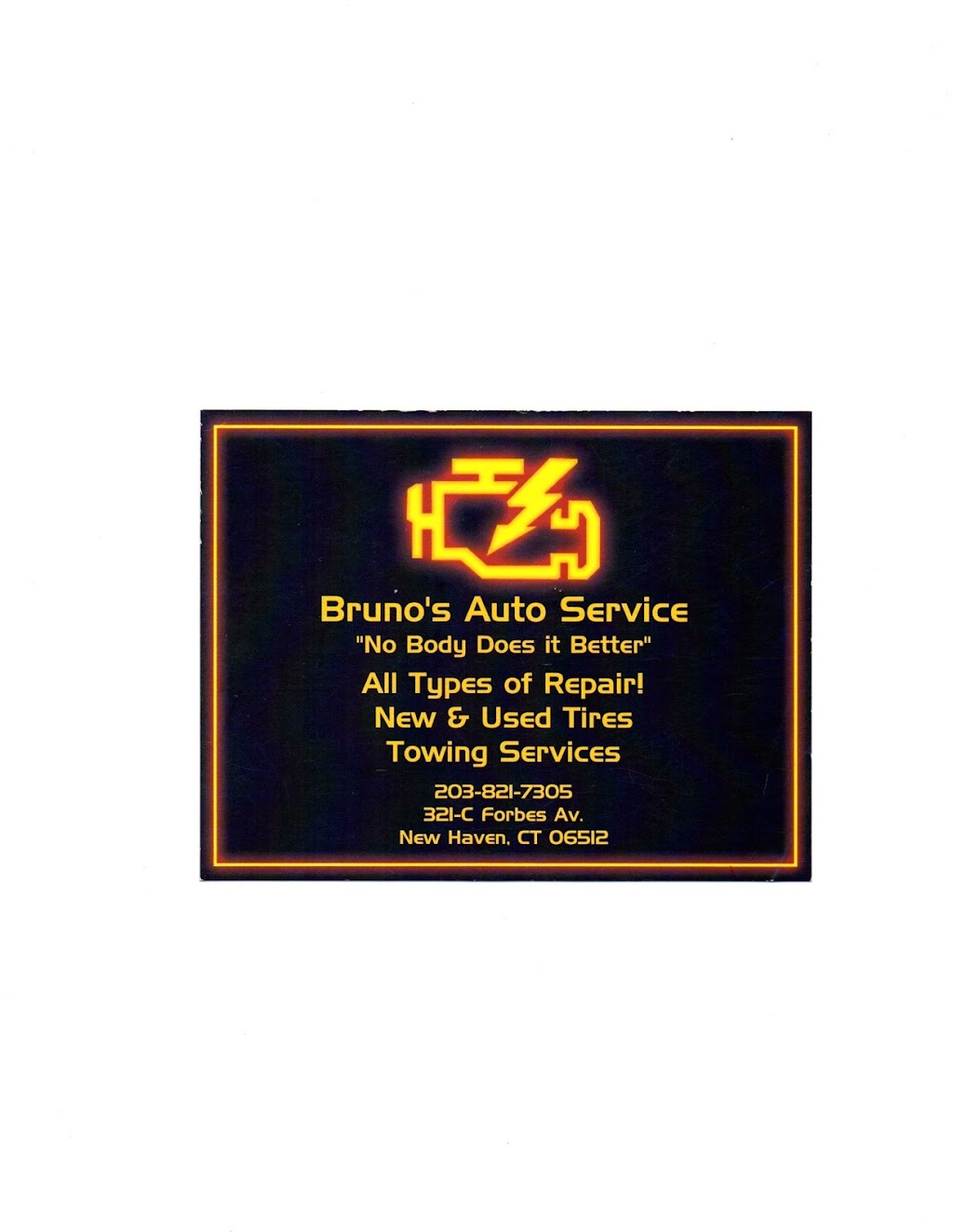 Brunos Auto Service,LLC | 321 Forbes Ave, New Haven, CT 06512 | Phone: (203) 821-7306