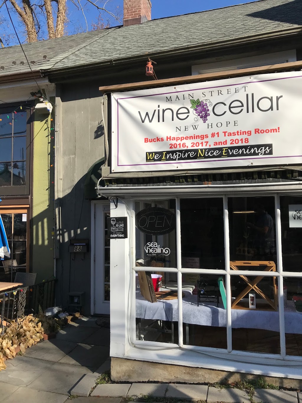 Main Street Wine Cellar New Hope | 88 S Main St, New Hope, PA 18938 | Phone: (267) 743-2108