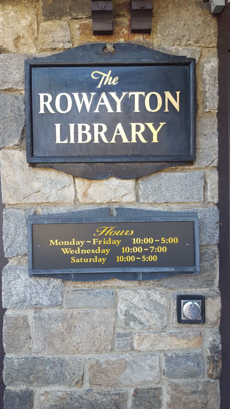 Rowayton Library | 33 Highland Ave, Norwalk, CT 06853 | Phone: (203) 838-5038