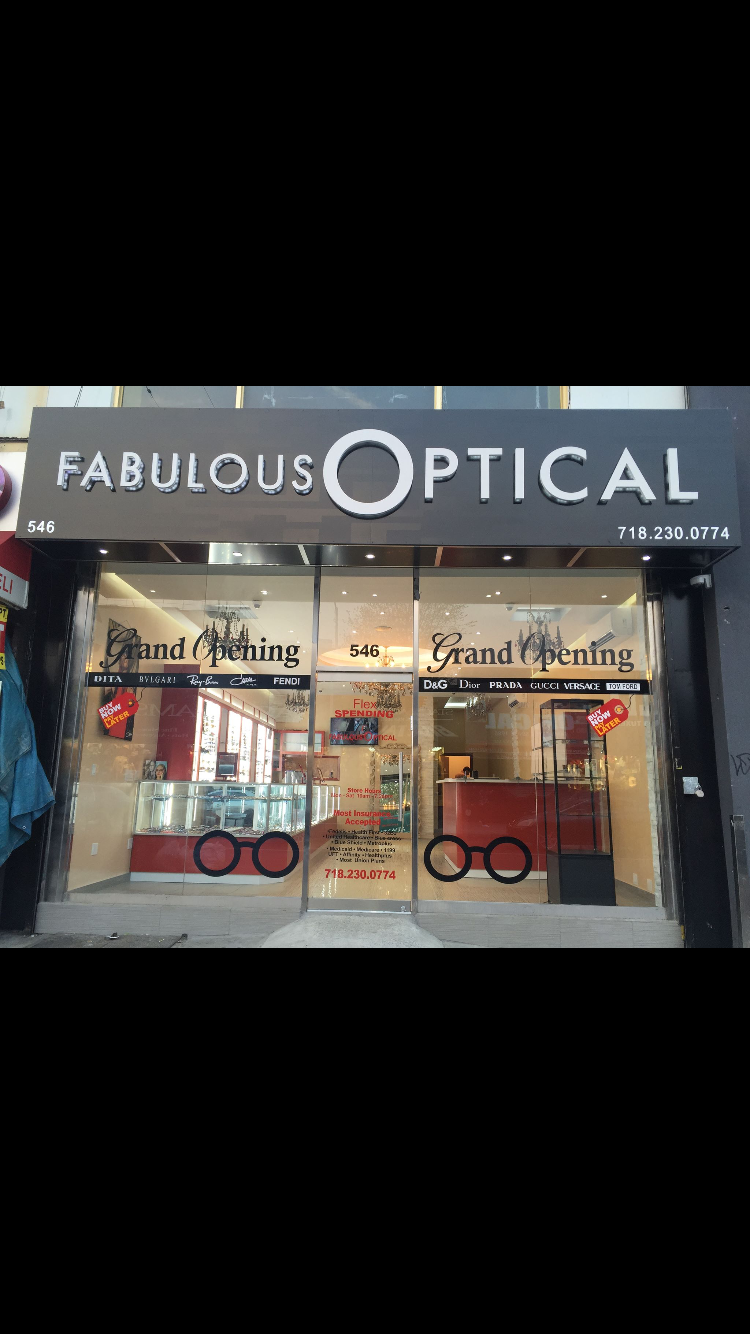 Fabulous Optical | 546 Nostrand Ave., Brooklyn, NY 11216 | Phone: (718) 230-0774