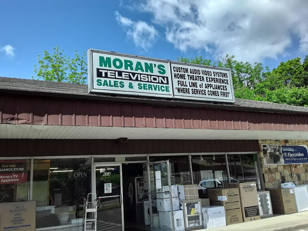 Morans TV & Appliance | 664 W Main St, Meriden, CT 06451 | Phone: (203) 237-4800