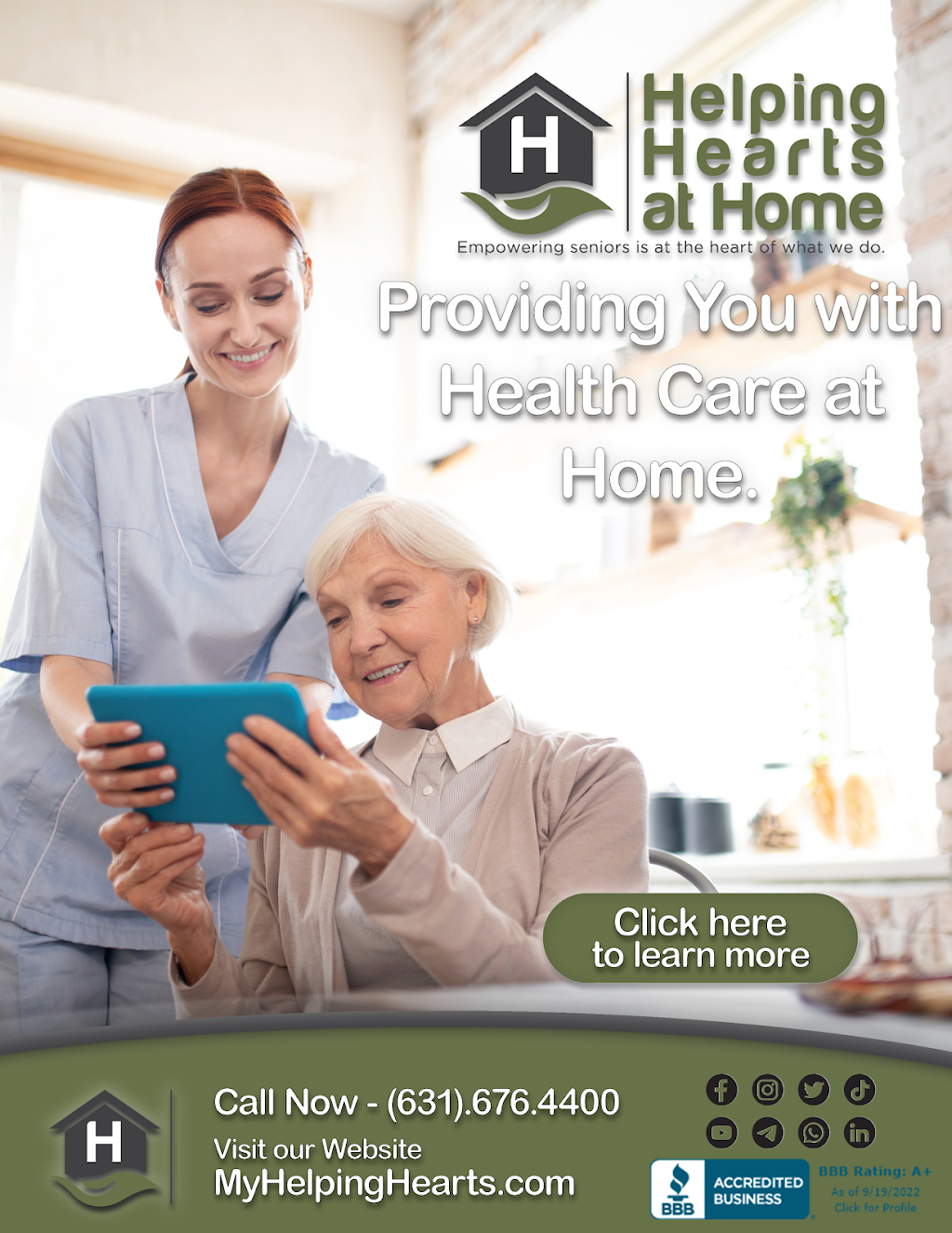 Helping Hearts At Home | 496 Smithtown Bypass Suite 201, Smithtown, NY 11787 | Phone: (631) 676-4400