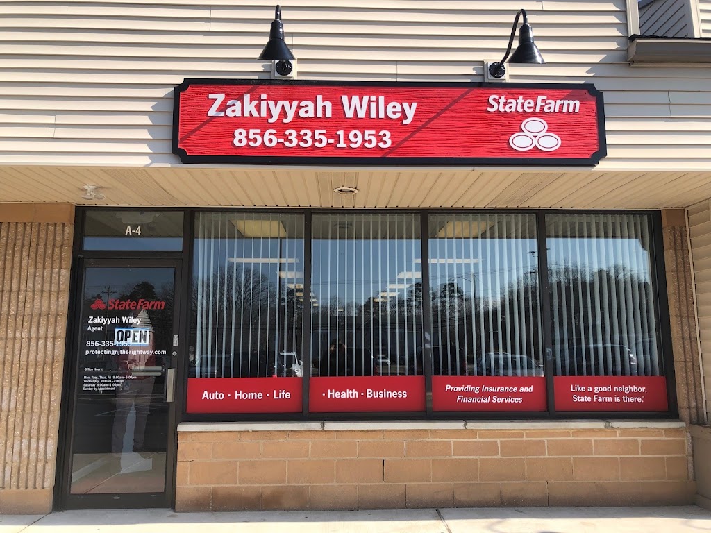 Zakiyyah Wiley - State Farm Insurance Agent | 296 White Horse Pike Ste A4, Atco, NJ 08004 | Phone: (856) 335-1953