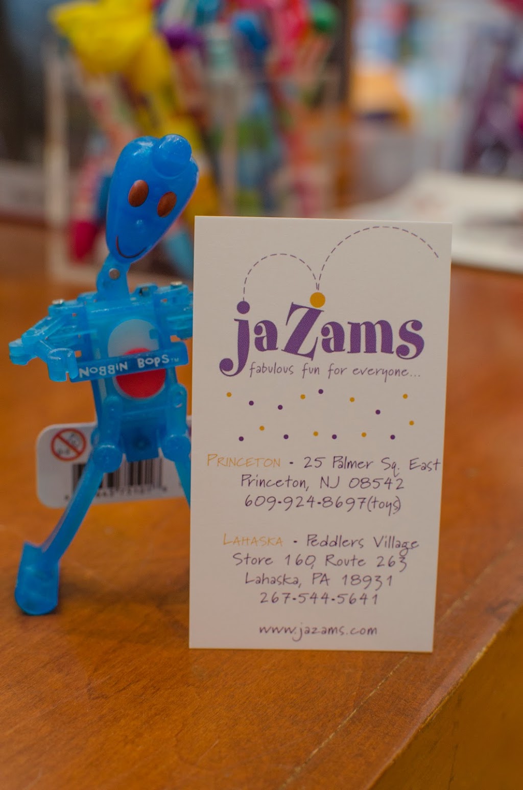 jaZams | Store 160, York Rd., New Hope, PA 18938 | Phone: (267) 544-5641