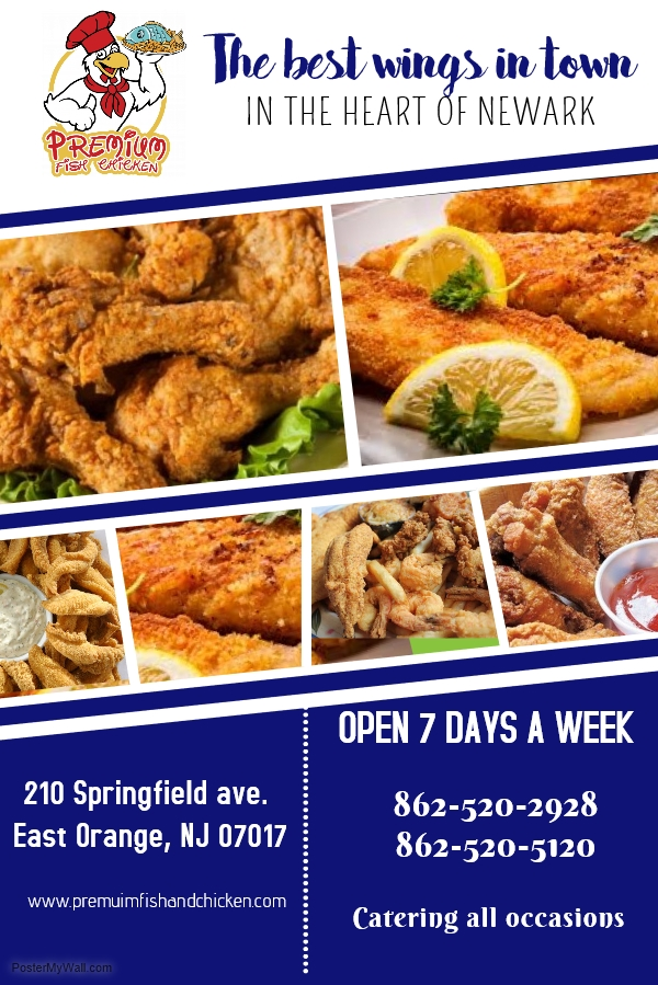 Ambassador Fish and Chicken_Best chicken wings in town | 210 Springdale Ave, East Orange, NJ 07017 | Phone: (862) 520-2928