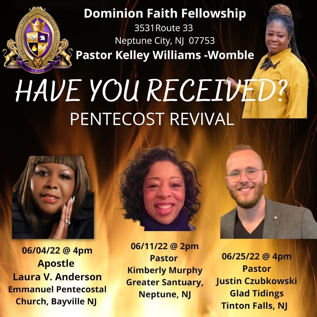 Dominion Power & Faith Fellowship Ministries | 3531 NJ-33, Neptune Township, NJ 07753 | Phone: (732) 749-6651