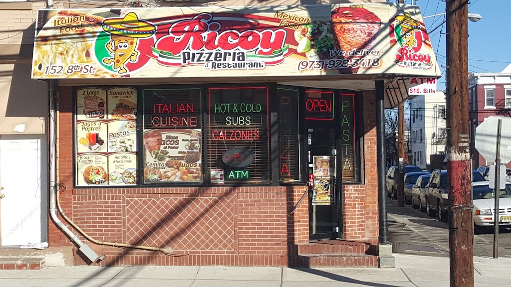 Ricoy Pizzeria And Restaurant | 152 8th St, Passaic, NJ 07055 | Phone: (973) 928-3418