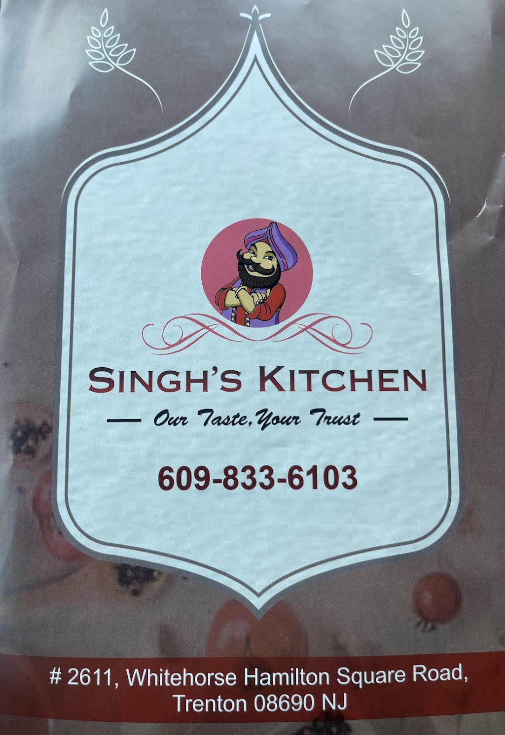 Singhs Kitchen | 2611 Whitehorse Hamilton Square Rd, Hamilton Square, NJ 08690 | Phone: (609) 833-6103