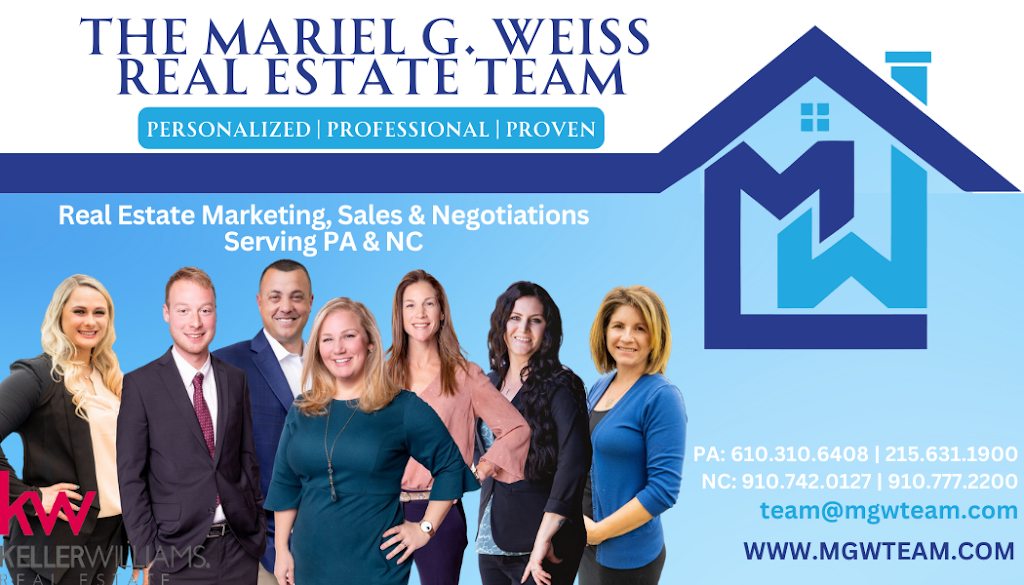 The Mariel Gniewoz- Weiss Team @ Keller Williams Real Estate | 840 Harleysville Pike #6, Harleysville, PA 19438 | Phone: (610) 310-6408
