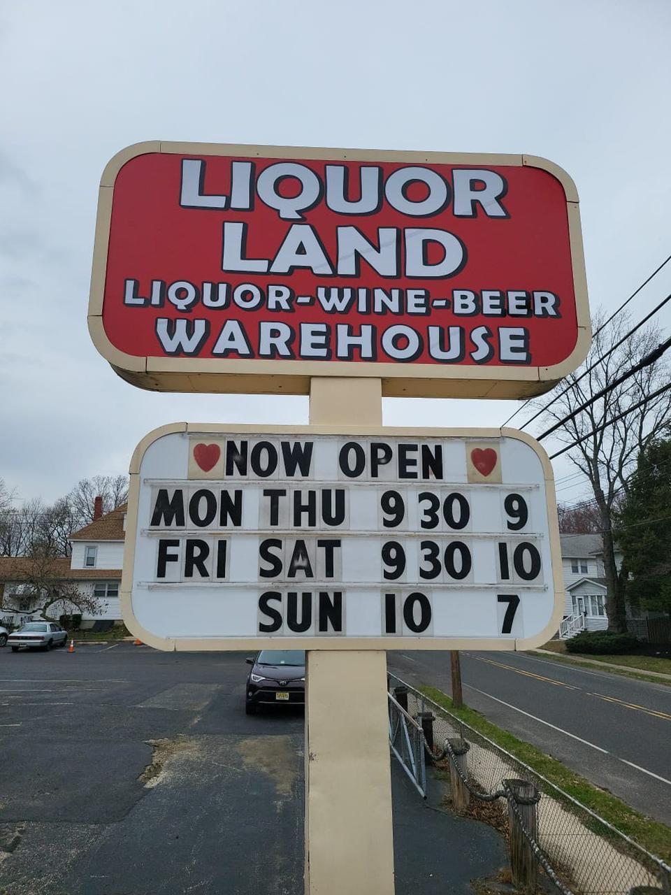 Liquor Land | 1 Hessian Ave, West Deptford, NJ 08096 | Phone: (856) 579-8246