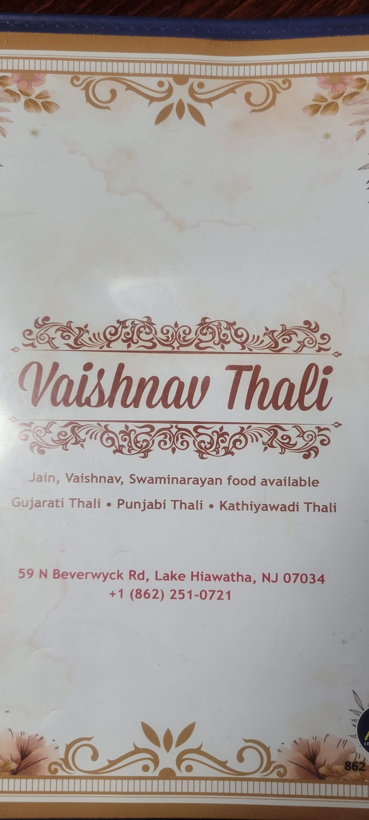 Vaishnav thali | 59 N Beverwyck Rd, Lake Hiawatha, NJ 07034 | Phone: (862) 251-0721