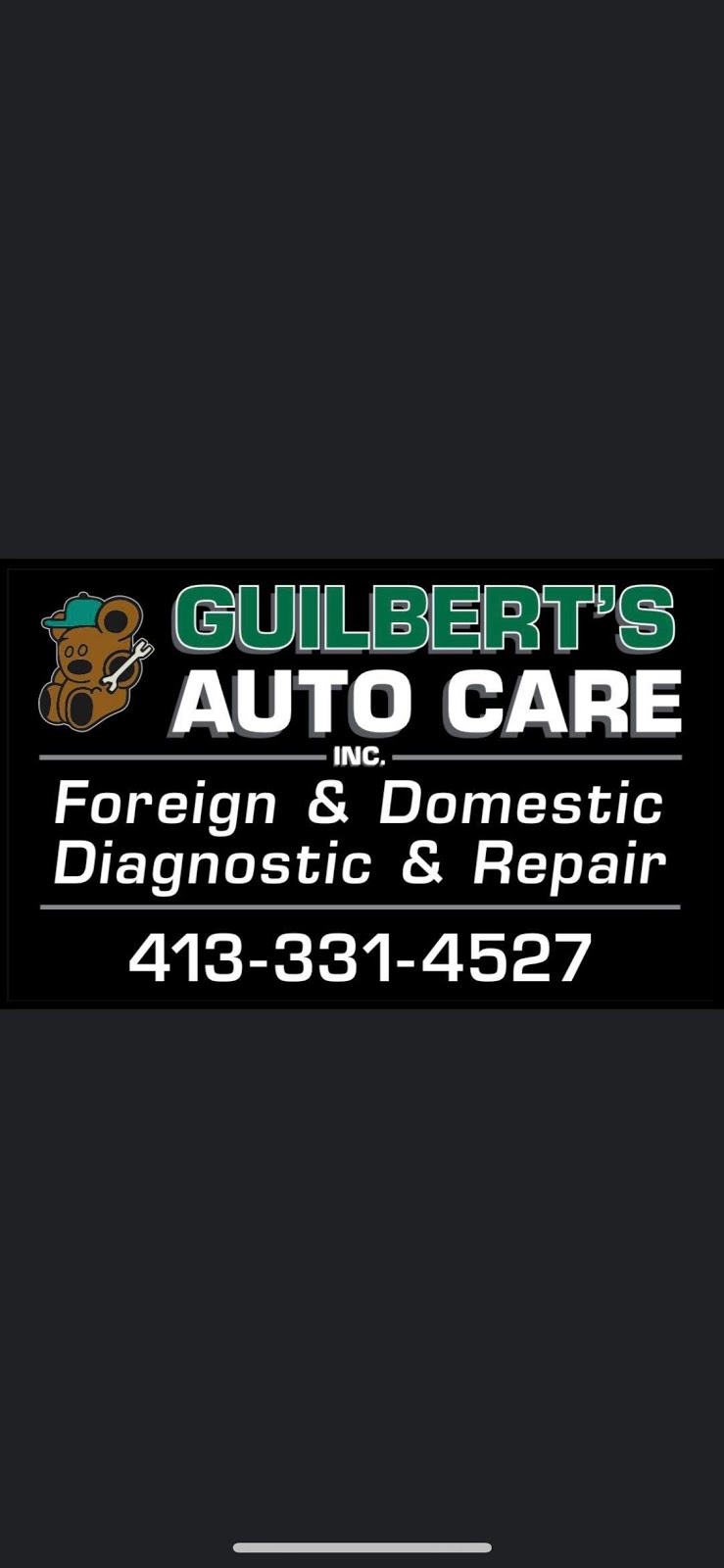 Guilberts Auto Care Inc. | 1422 Granby Rd, Chicopee, MA 01020 | Phone: (413) 331-4527
