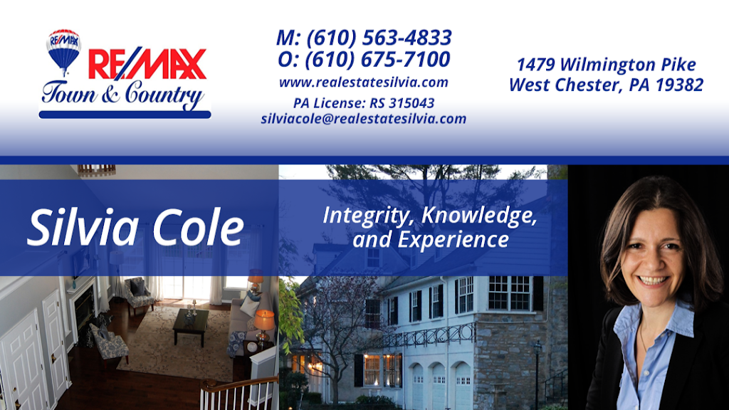 Real Estate by Silvia Cole | 1479 Wilmington Pike, West Chester, PA 19382 | Phone: (610) 563-4833