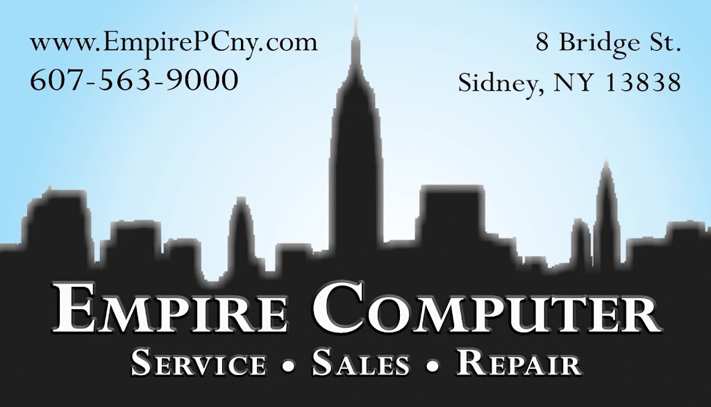Empire Computer | 8 Bridge St, Sidney, NY 13838 | Phone: (607) 563-9000