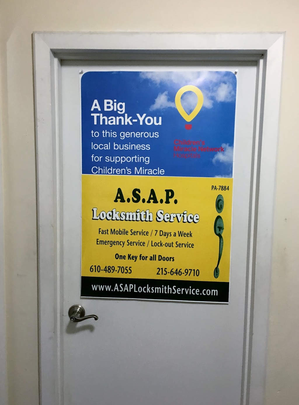 A.S.A.P. Locksmith Service Inc | 325 Sentry Parkway Building 5 West, Suite 233, Blue Bell, PA 19422 | Phone: (215) 646-9710