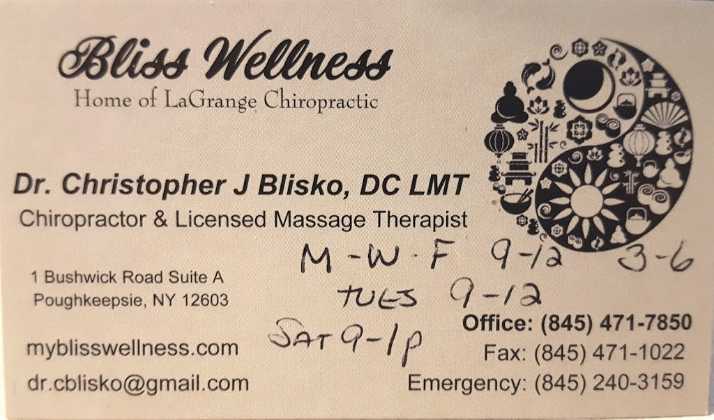LaGrange Chiropractic | 1 Bushwick Rd suite a, Poughkeepsie, NY 12603 | Phone: (845) 471-7850