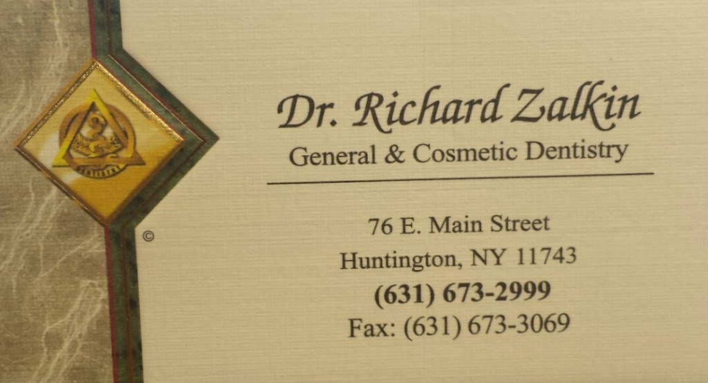 Dr. Richard Zalkin DDS | 76 E Main St #4, Huntington, NY 11743 | Phone: (631) 673-2999