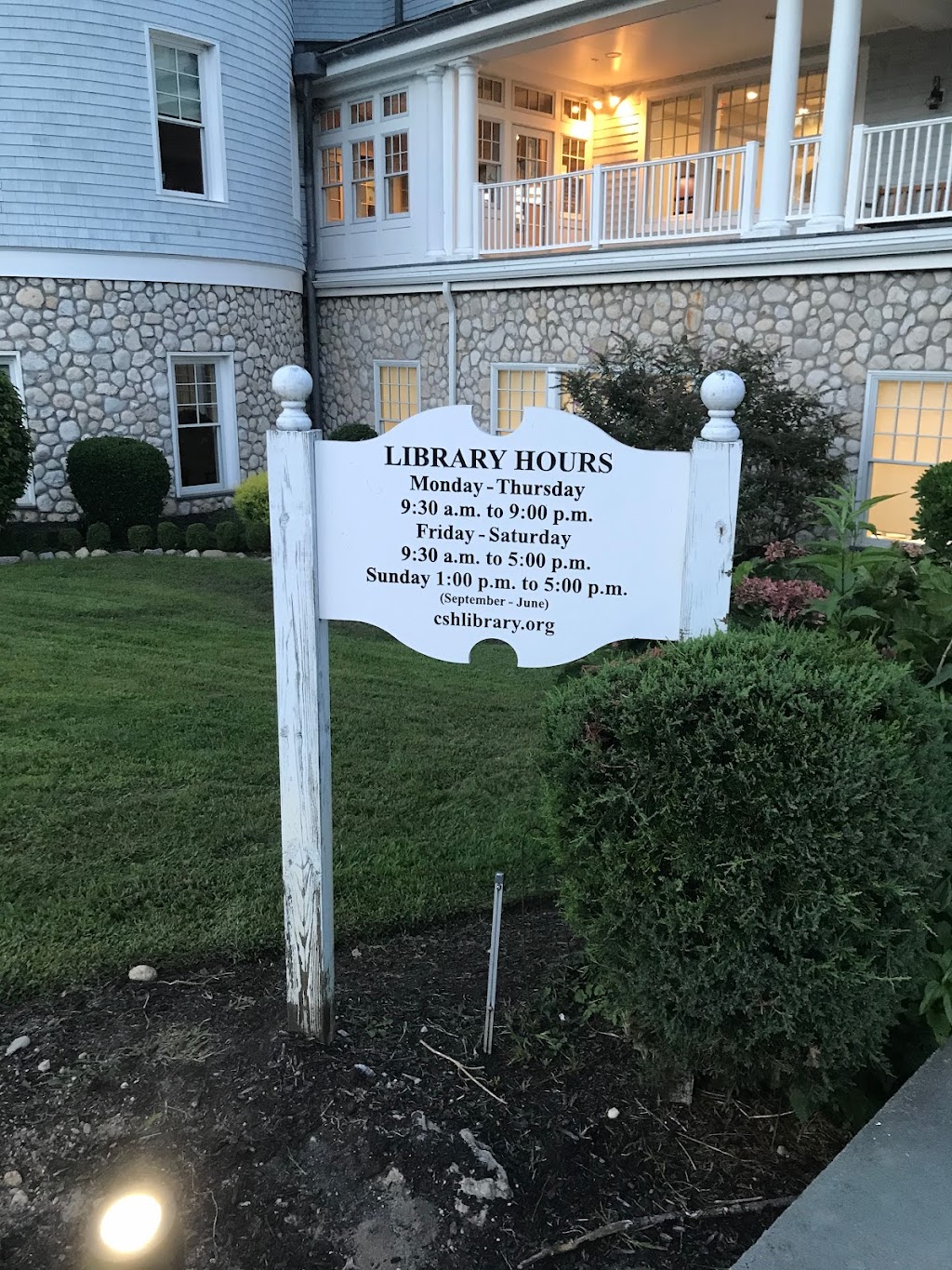 Cold Spring Harbor Library | 95 Harbor Rd, Cold Spring Harbor, NY 11724 | Phone: (631) 692-6820