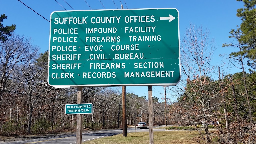 Suffolk County Police Impound | 110 Old Country Rd B, Westhampton, NY 11977 | Phone: (631) 852-8055