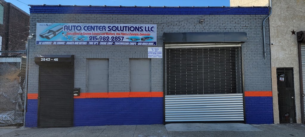 Auto Center Solution llc | 2842 Ruth St, Philadelphia, PA 19134 | Phone: (267) 351-1510