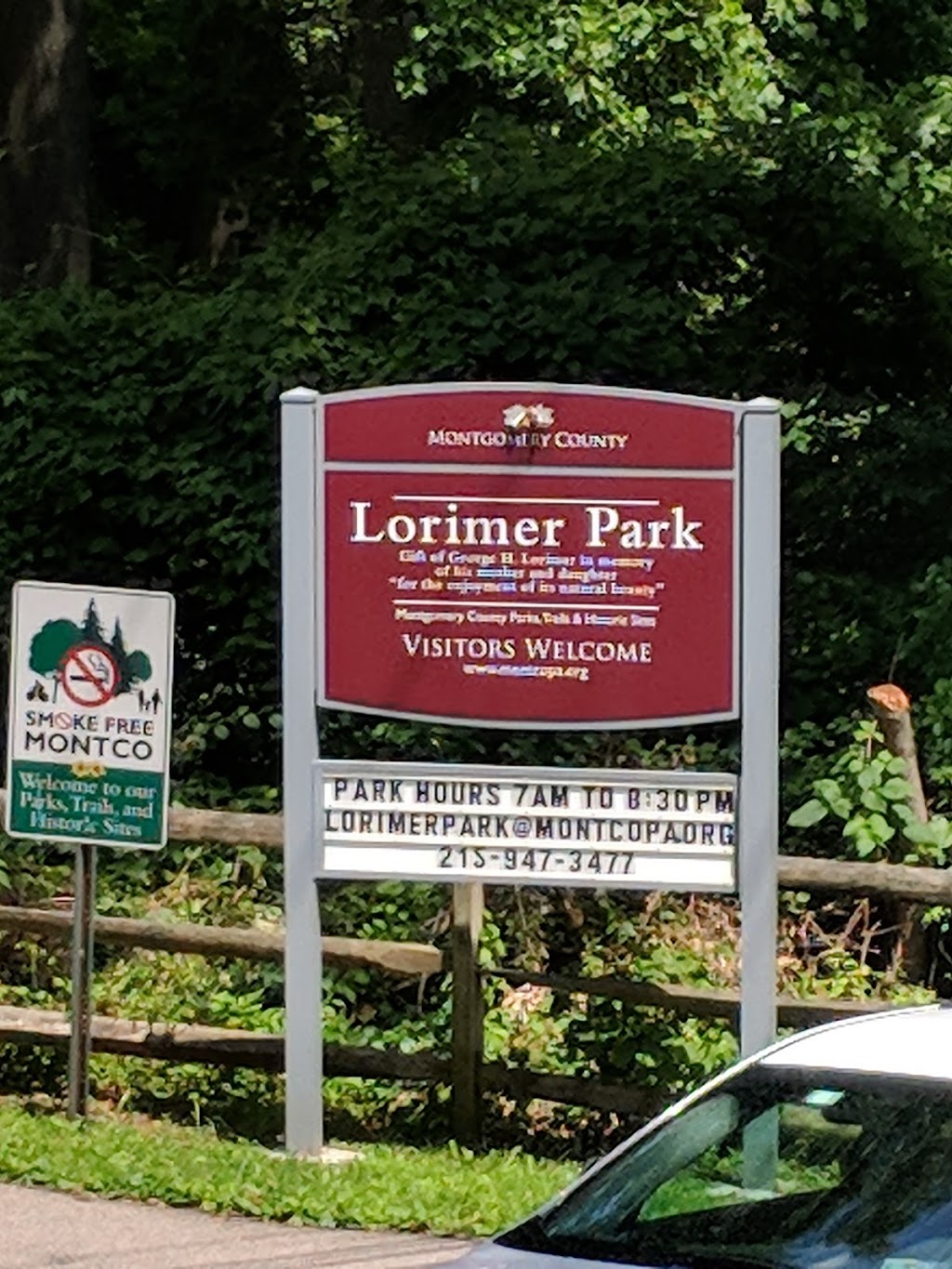 Lorimer Park | 183 Moredon Rd, Huntingdon Valley, PA 19006 | Phone: (215) 947-3477