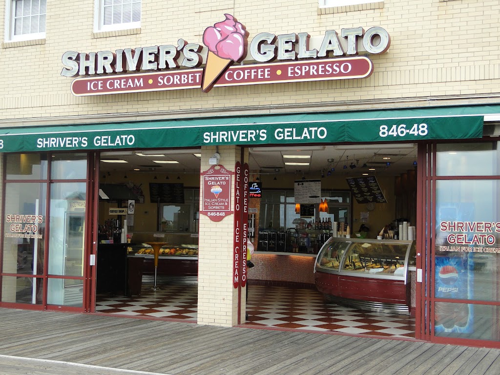 Shrivers Gelato | 848 Boardwalk, Ocean City, NJ 08226 | Phone: (609) 398-2288