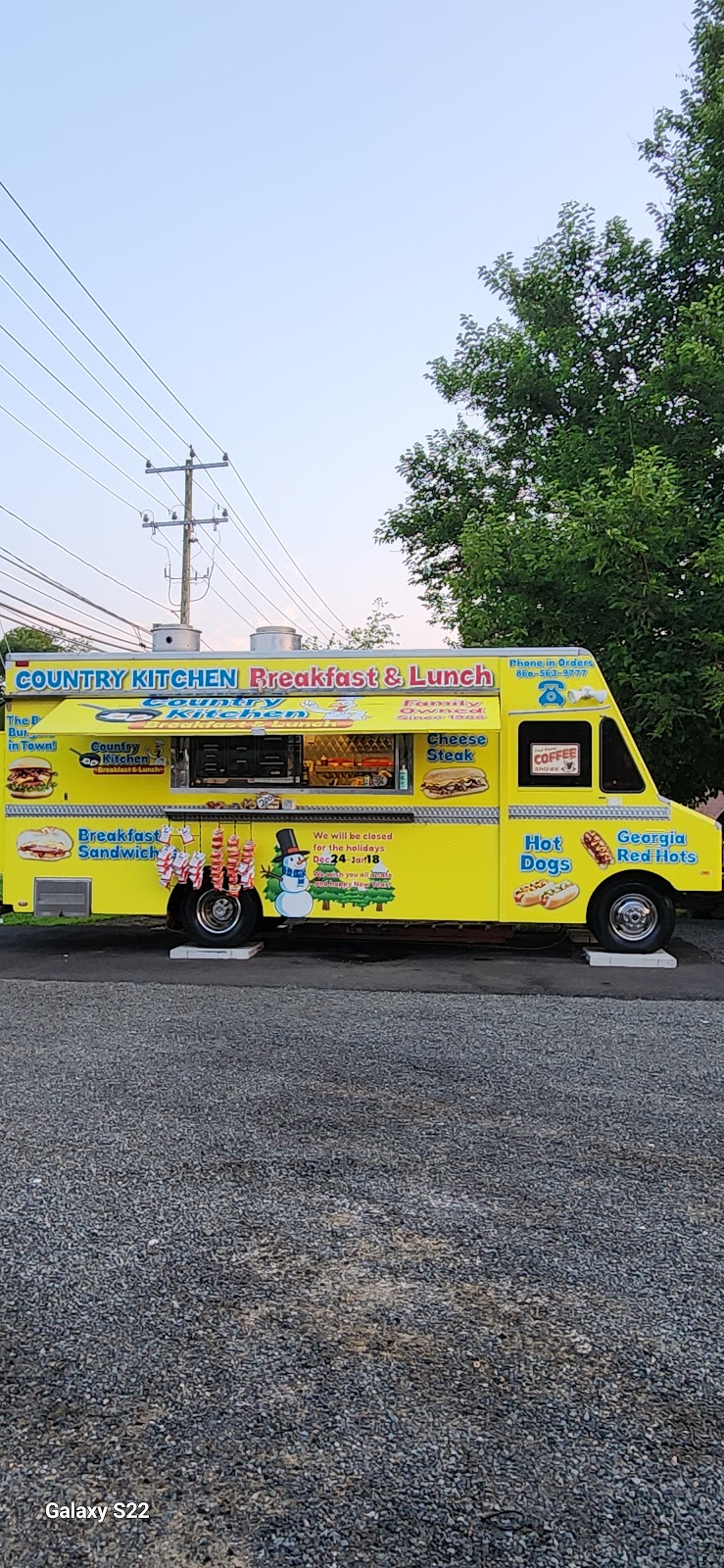 Country Kitchen food truck | 1146 Cromwell Ave, Rocky Hill, CT 06067 | Phone: (860) 563-9777