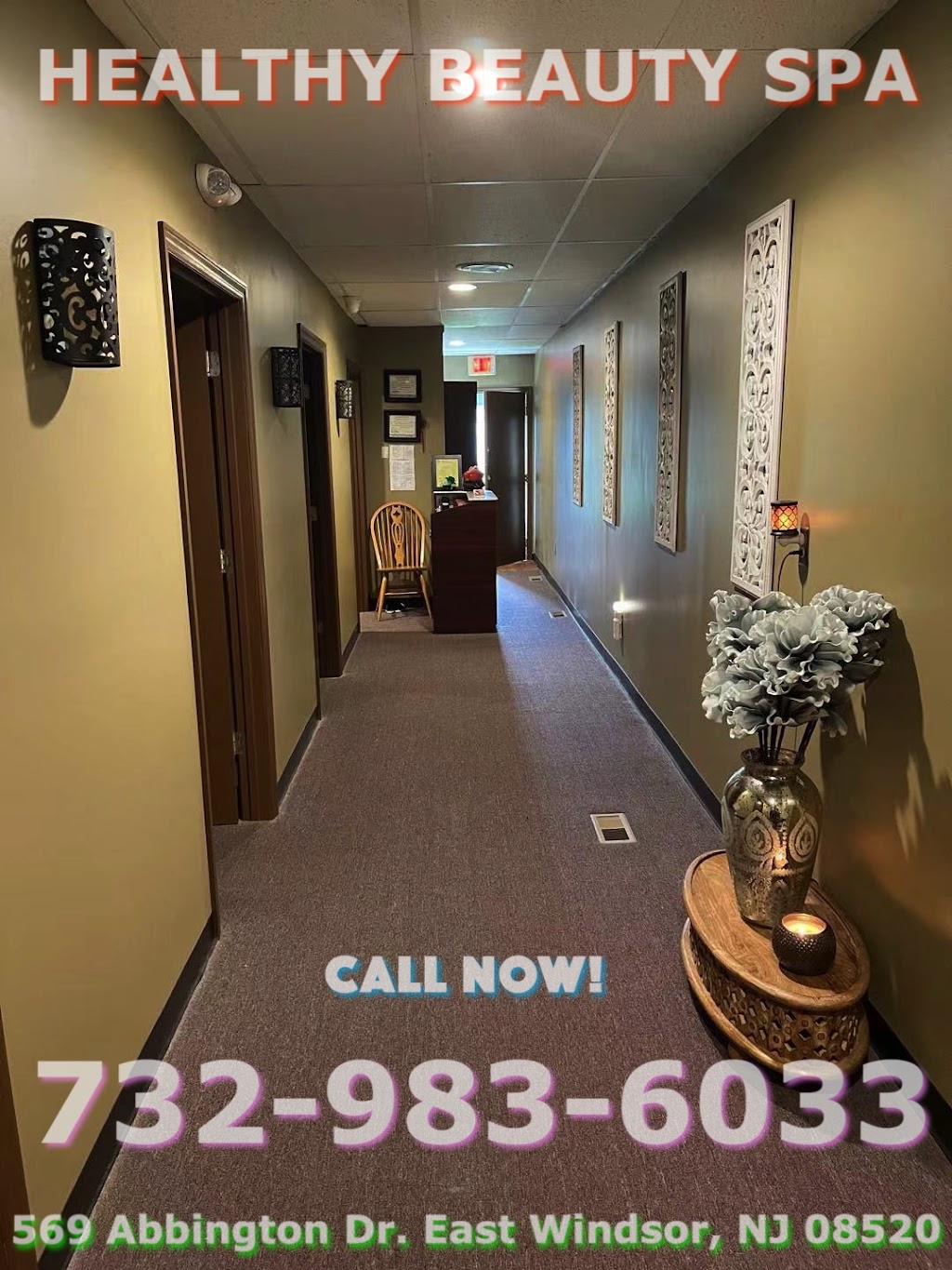 Health Care Therapy Spa | 569 Abbington Dr, East Windsor, NJ 08520 | Phone: (732) 983-6033