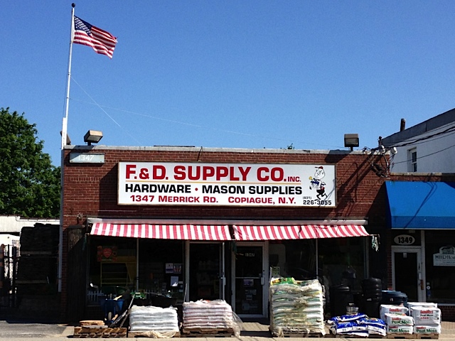 F & D Supply Co Inc | 1347 Montauk Hwy, Copiague, NY 11726 | Phone: (631) 226-3055