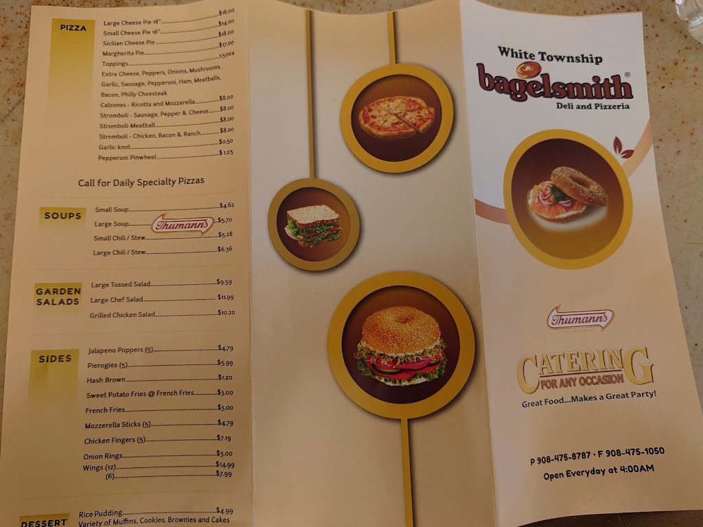 Bagelsmith Food Store Deli & Pizzeria | 540 County Road 519, Belvidere, NJ 07823 | Phone: (908) 475-8787