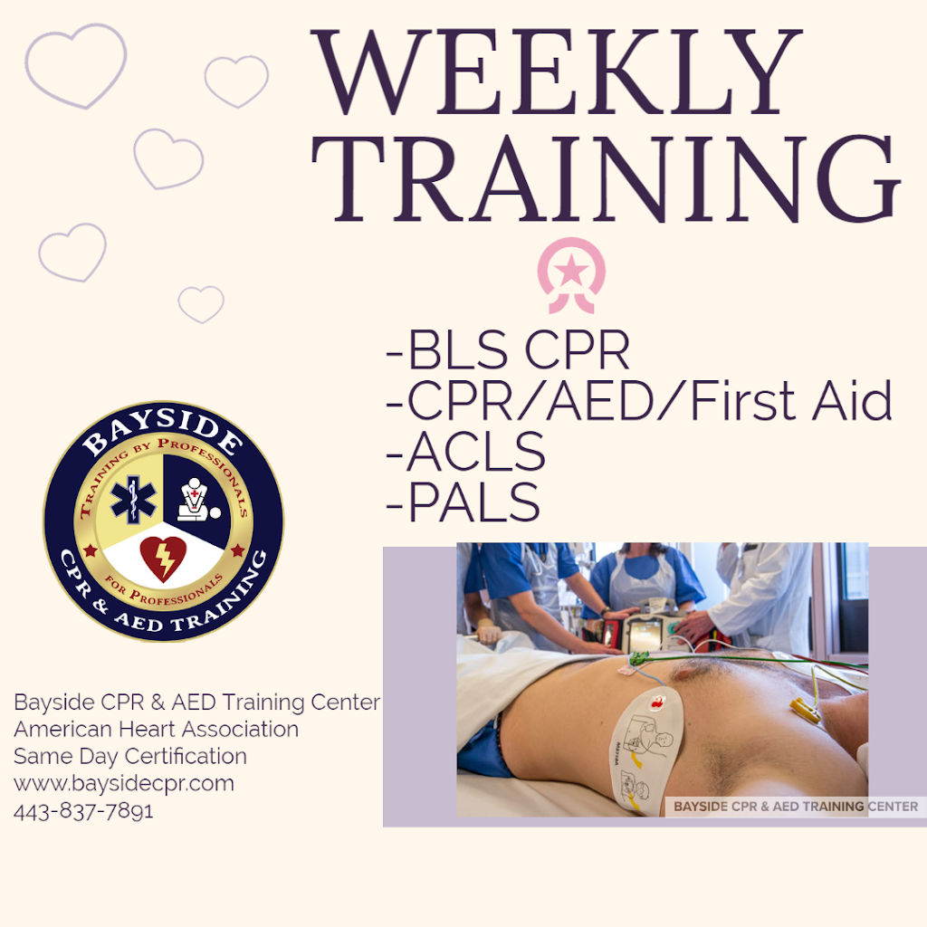 Bayside CPR & AED Training Center | 201 Stover Blvd, Dover, DE 19901 | Phone: (443) 837-7891