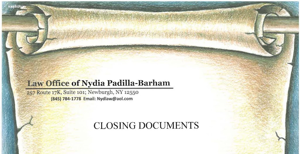Nydia E. Padilla-Barham, Esq. | 257 NY-17K, Newburgh, NY 12550 | Phone: (845) 784-1778