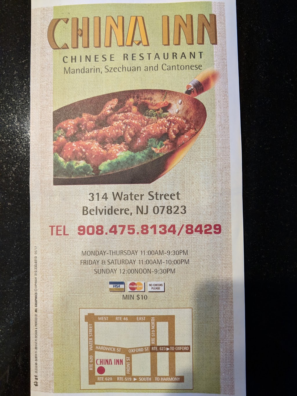 China Inn 1 Restaurant | 314 Water St, Belvidere, NJ 07823 | Phone: (908) 475-8134