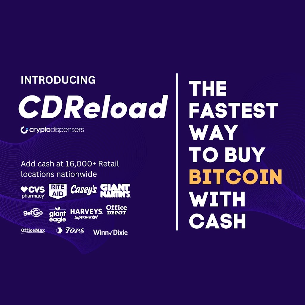 CDReload - Online Bitcoin ATM | 1000 Kings Hwy, West Deptford, NJ 08086 | Phone: (888) 212-5824