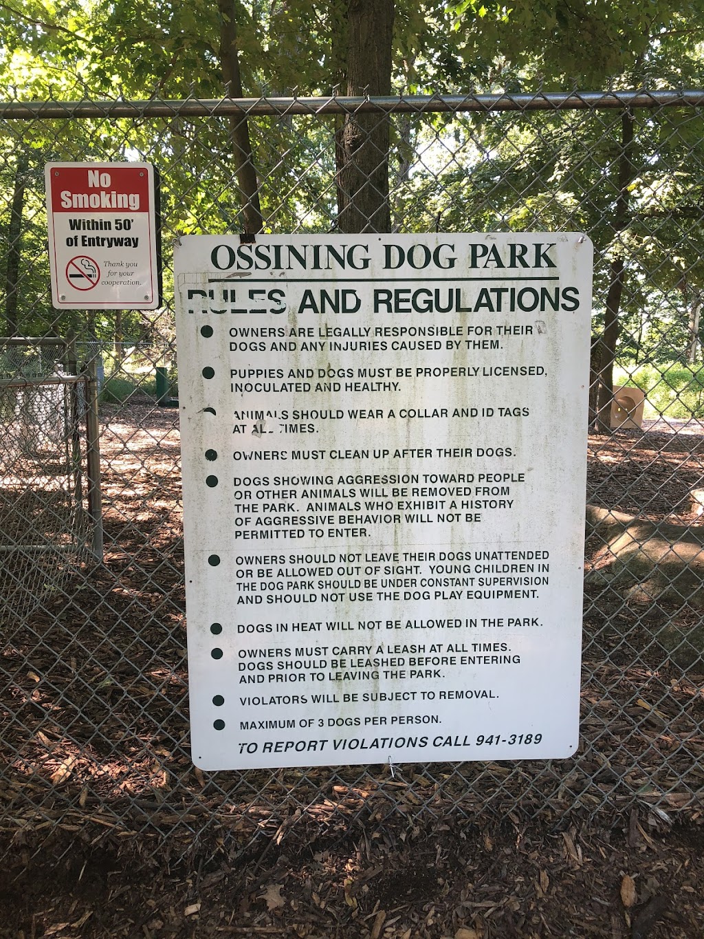Ossining Dog Park | 235 Cedar Ln, Ossining, NY 10562 | Phone: (914) 941-3189