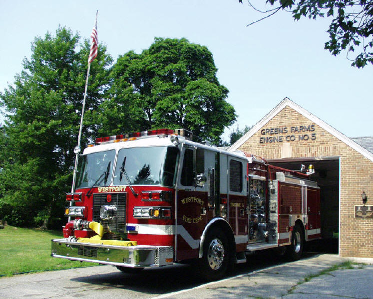 Westport Fire Station 5 | 66 Center St, Westport, CT 06880 | Phone: (203) 341-5000