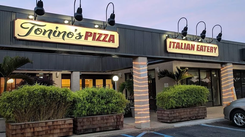 Toninos Pizza | 88-90 Old Riverhead Rd, Westhampton Beach, NY 11978 | Phone: (631) 288-5211
