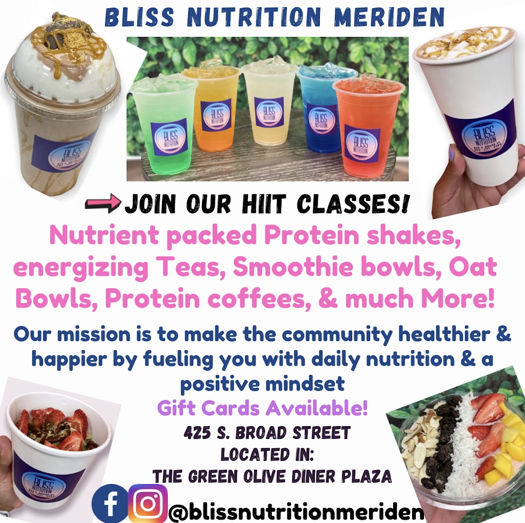 Bliss Nutrition | 425 S Broad St, Meriden, CT 06450 | Phone: (203) 237-0484