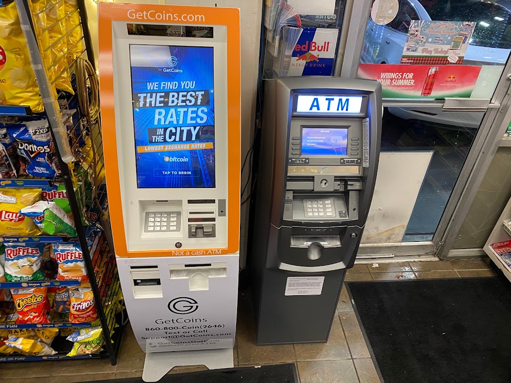 GetCoins Bitcoin ATM | 410 John F. Kennedy Blvd, Bayonne, NJ 07002 | Phone: (860) 800-2646